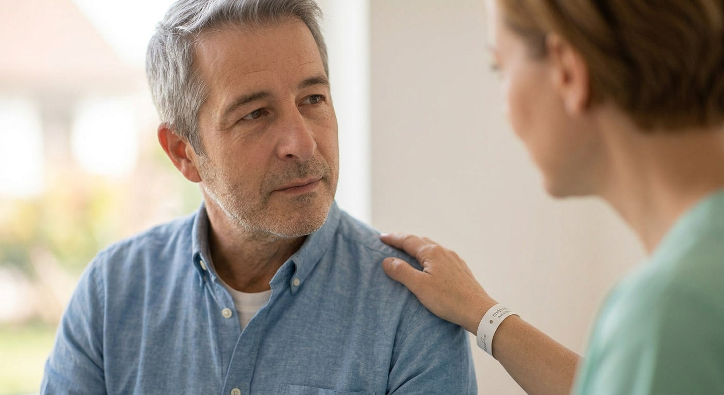 Медсестра проверяет состояние пациента после раскодирования